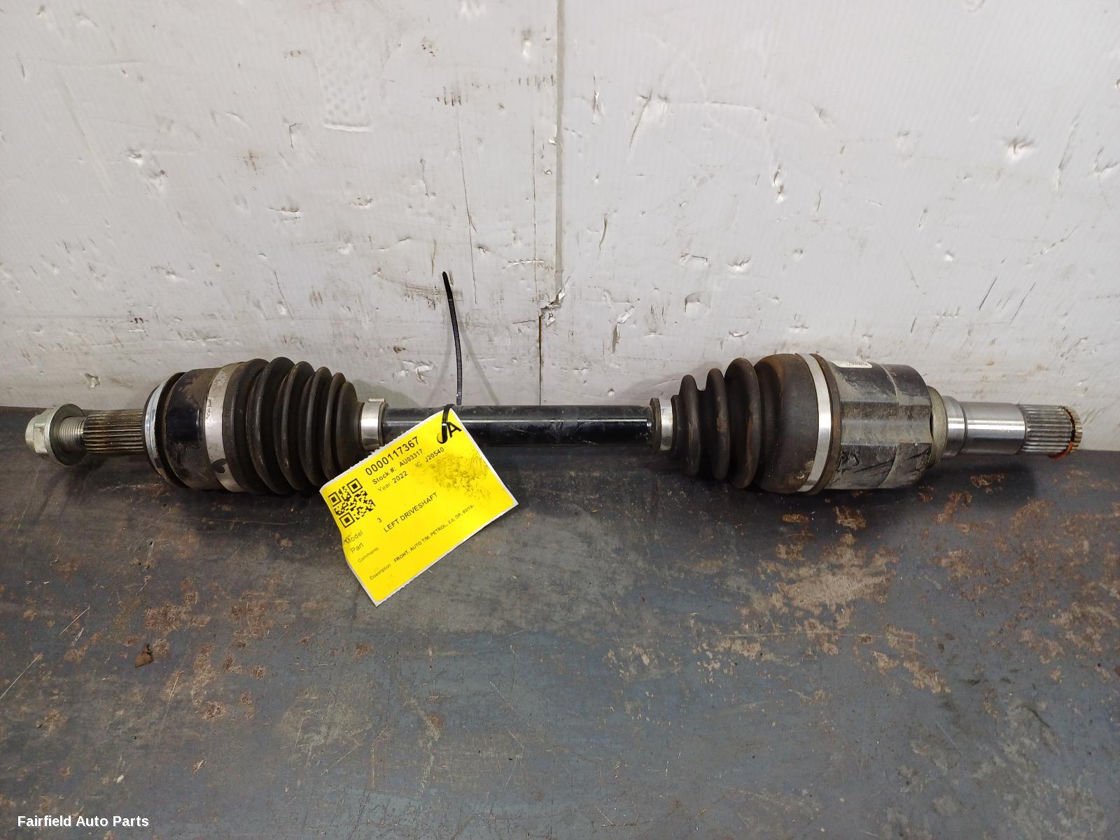 2019-2026 Mazda 3 Left Driveshaft