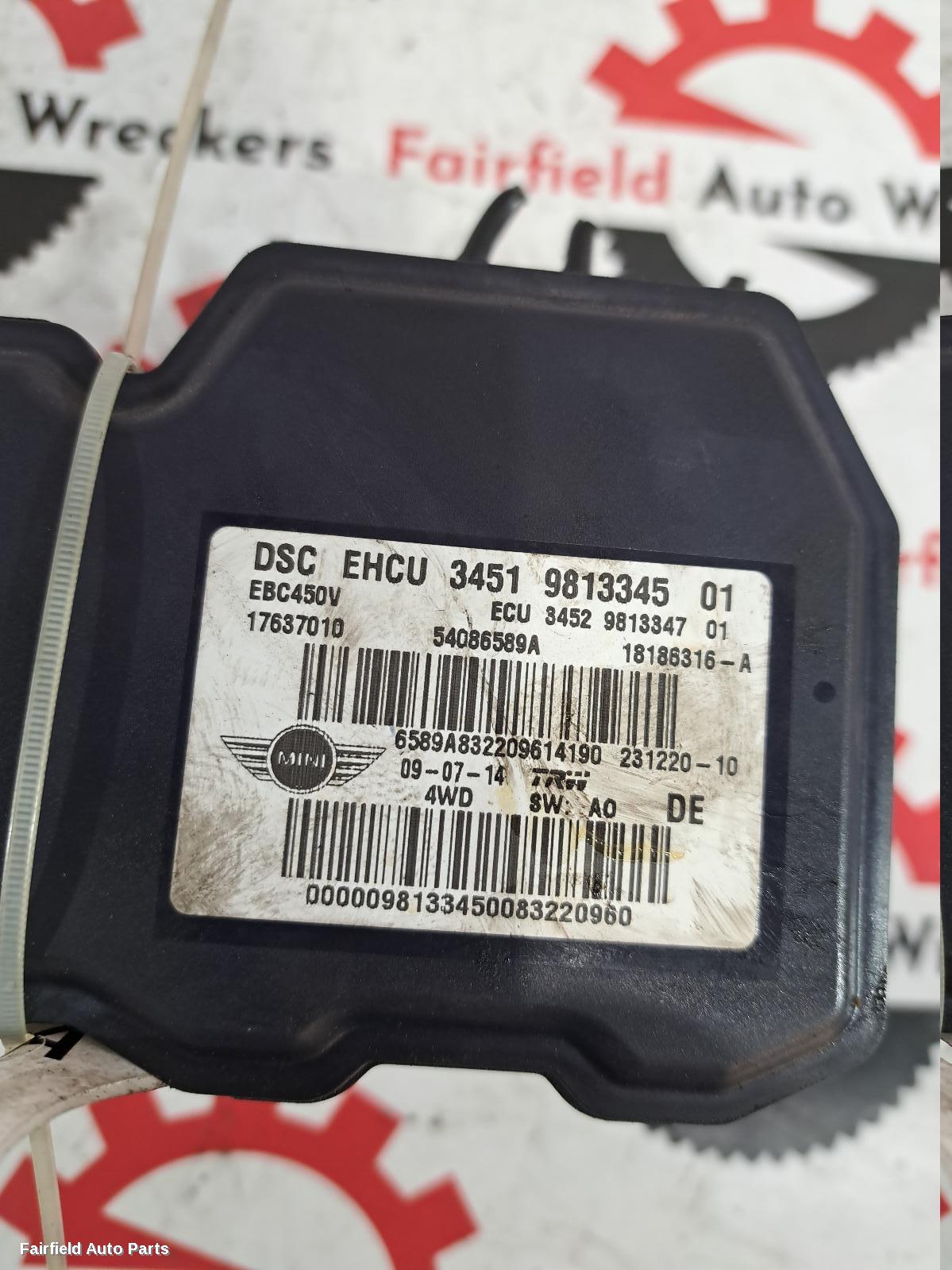 2010-2016 Mini Cooper Abs Pump Modulator