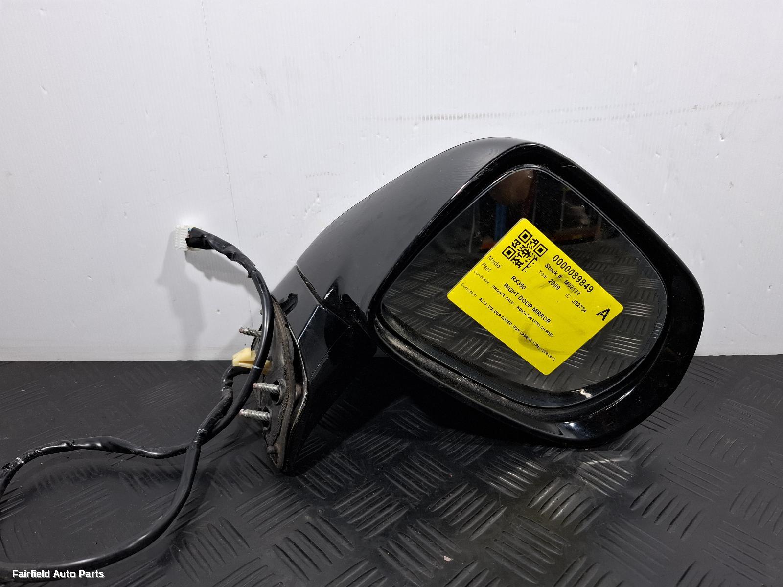2008-2015 Lexus Rx Series Right Door Mirror