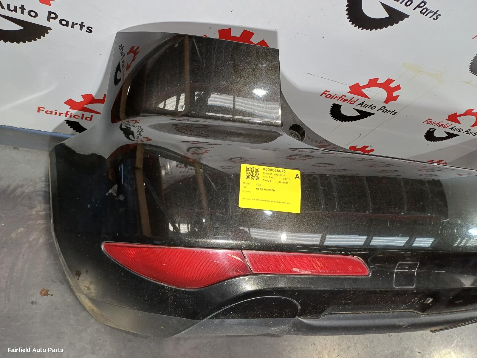 2009-2012 Mazda Cx7 Rear Bumper
