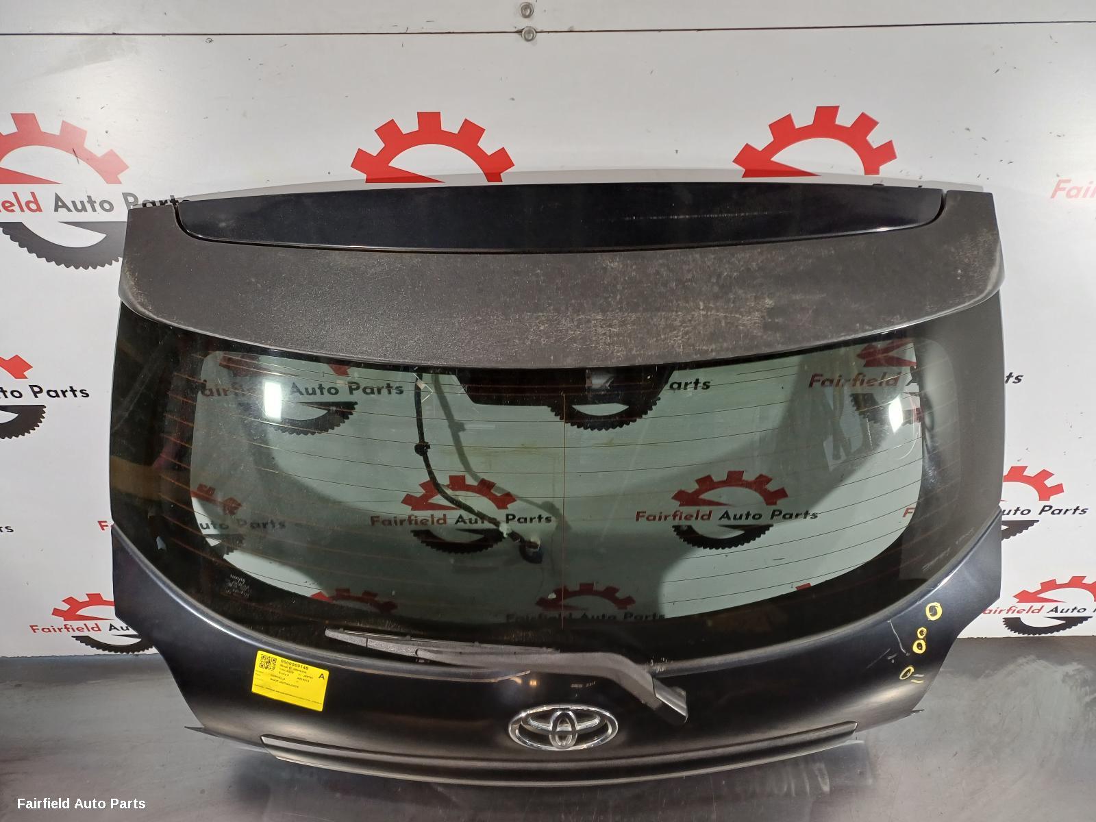 2009-2012 Toyota Corolla Bootlid Tailgate