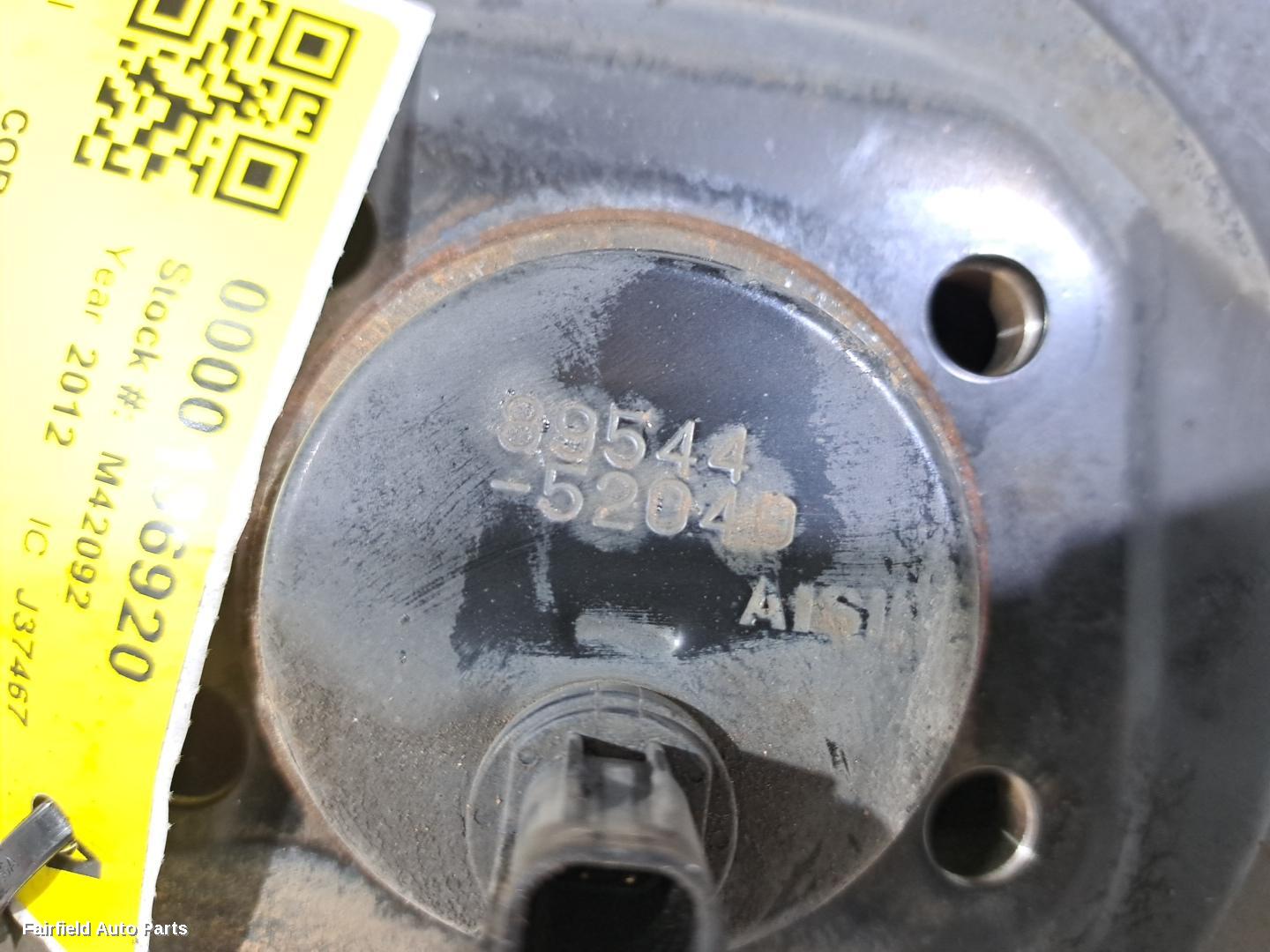 2012-2018 Toyota Corolla Right Rear Hub Assembly