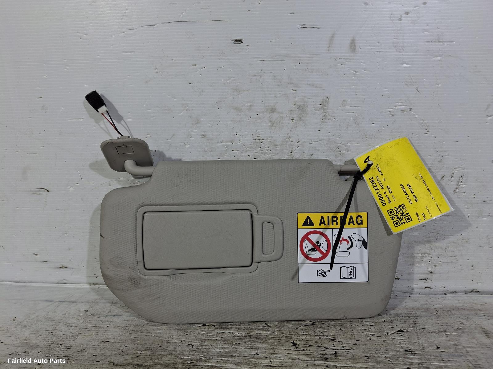 2021-2026 Mitsubishi Outlander Sunvisor