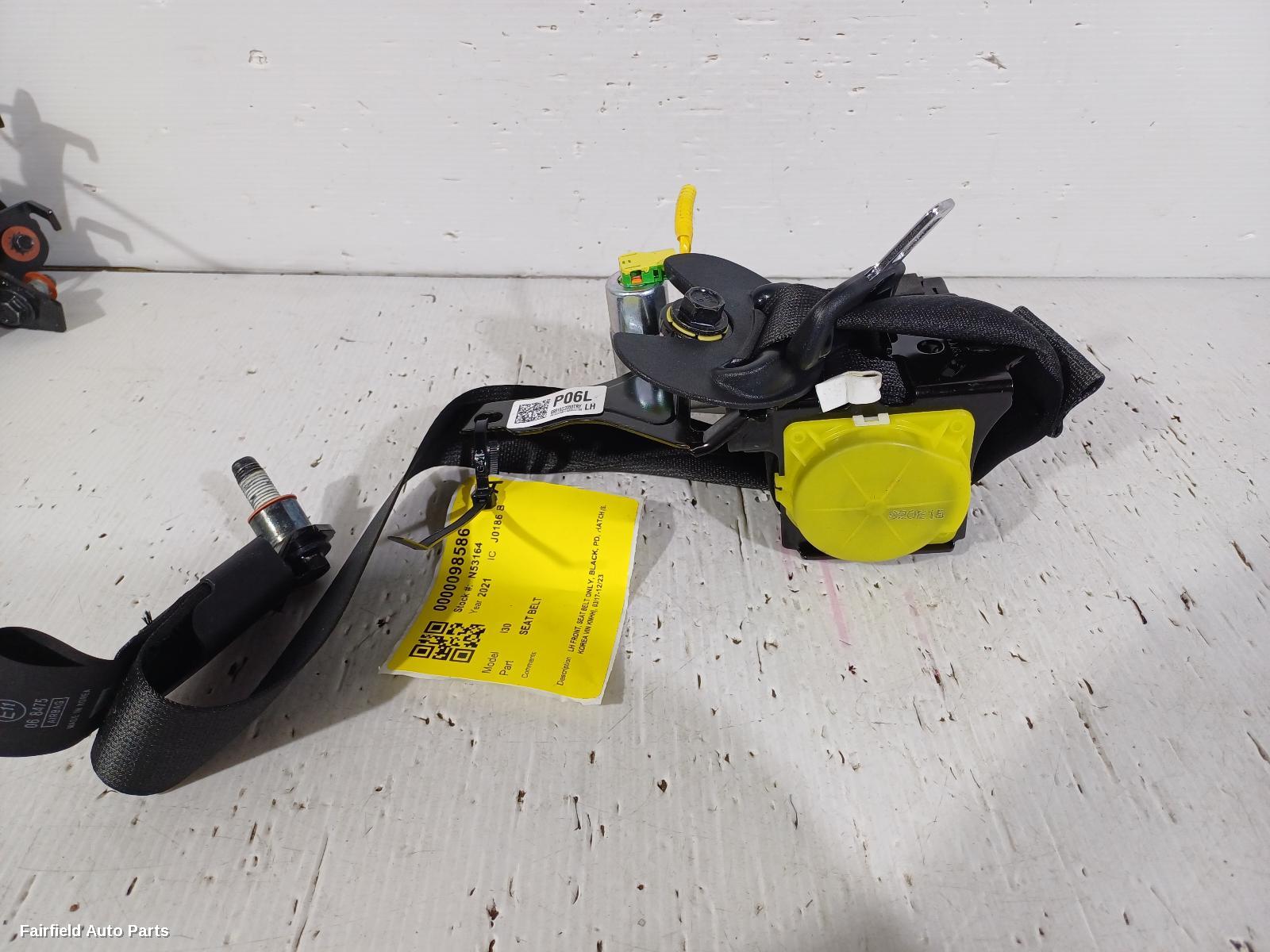 2017-2023 Hyundai I30 Seatbelt Stalk