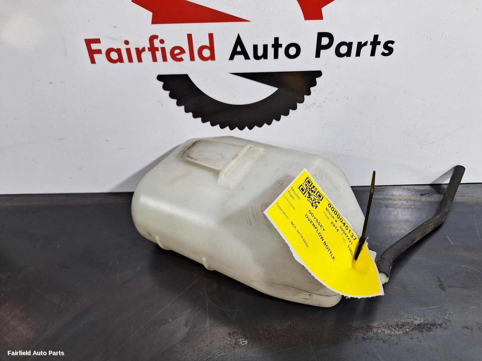 2014-2022 Honda Odyssey Overflow Bottle