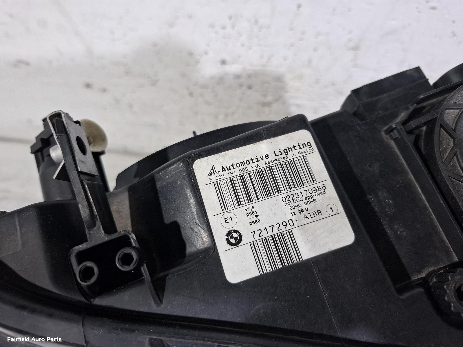 2010-2014 Bmw X3 Right Headlamp