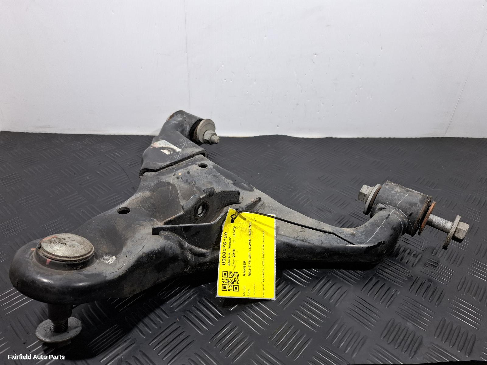 2015-2018 Ford Ranger Right Front Lower Control Arm
