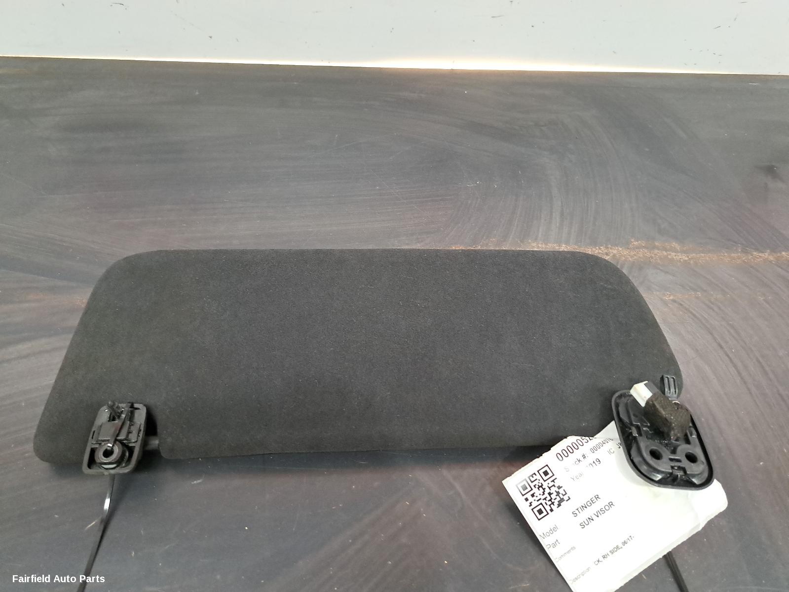 2017-2023 Kia Stinger Sunvisor
