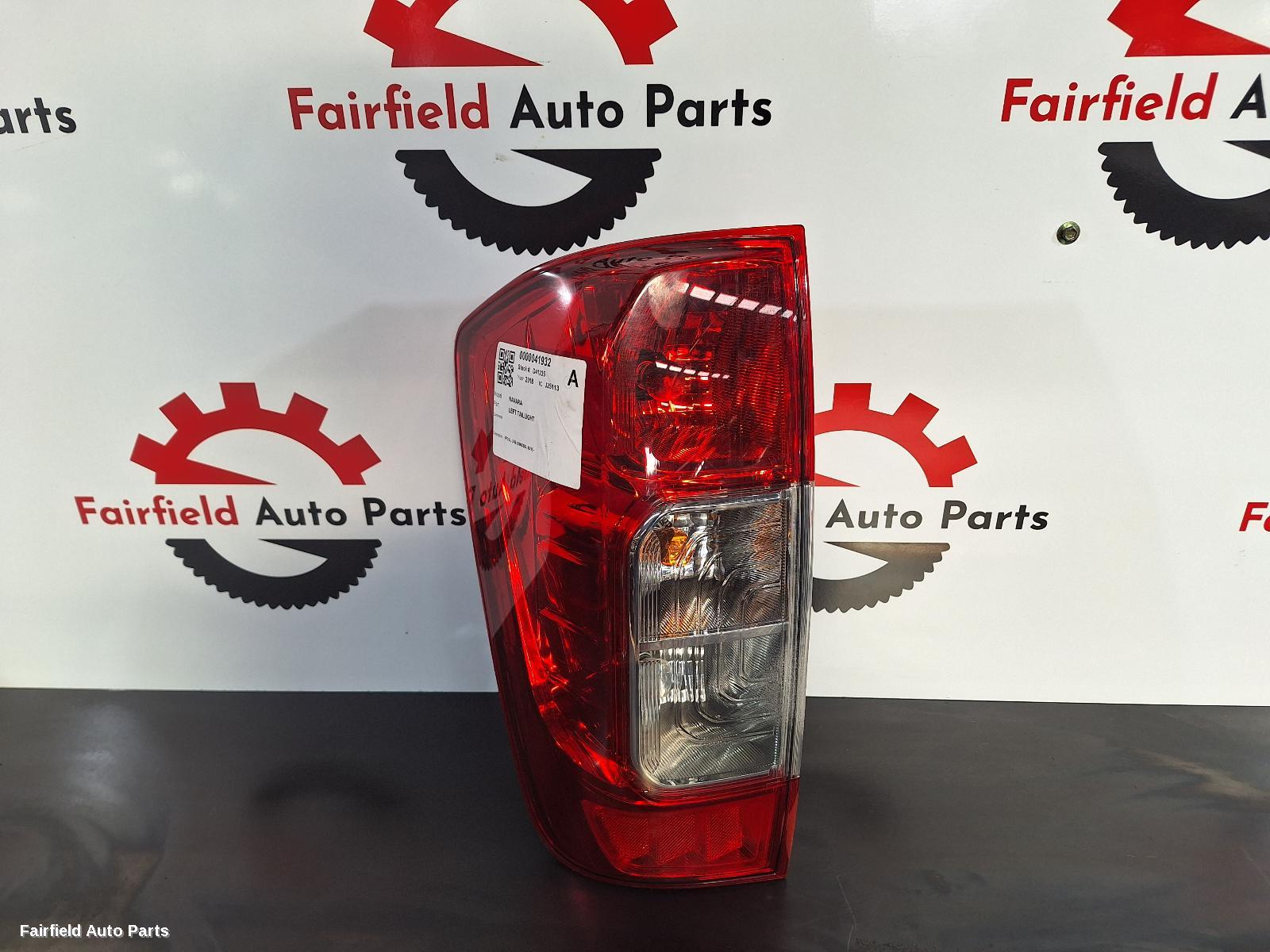 2015-2023 Nissan Navara Left Taillight