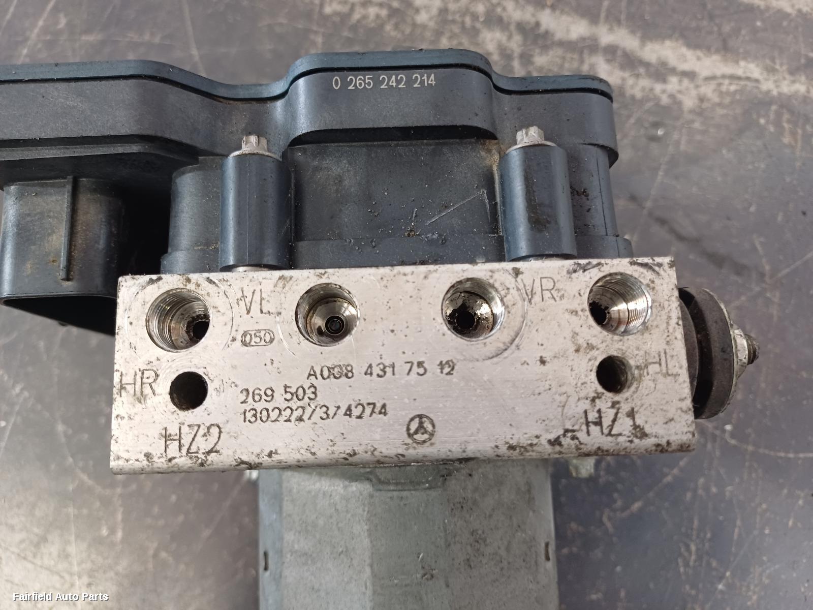 2012-2018 Mercedes A Class Abs Pump Modulator