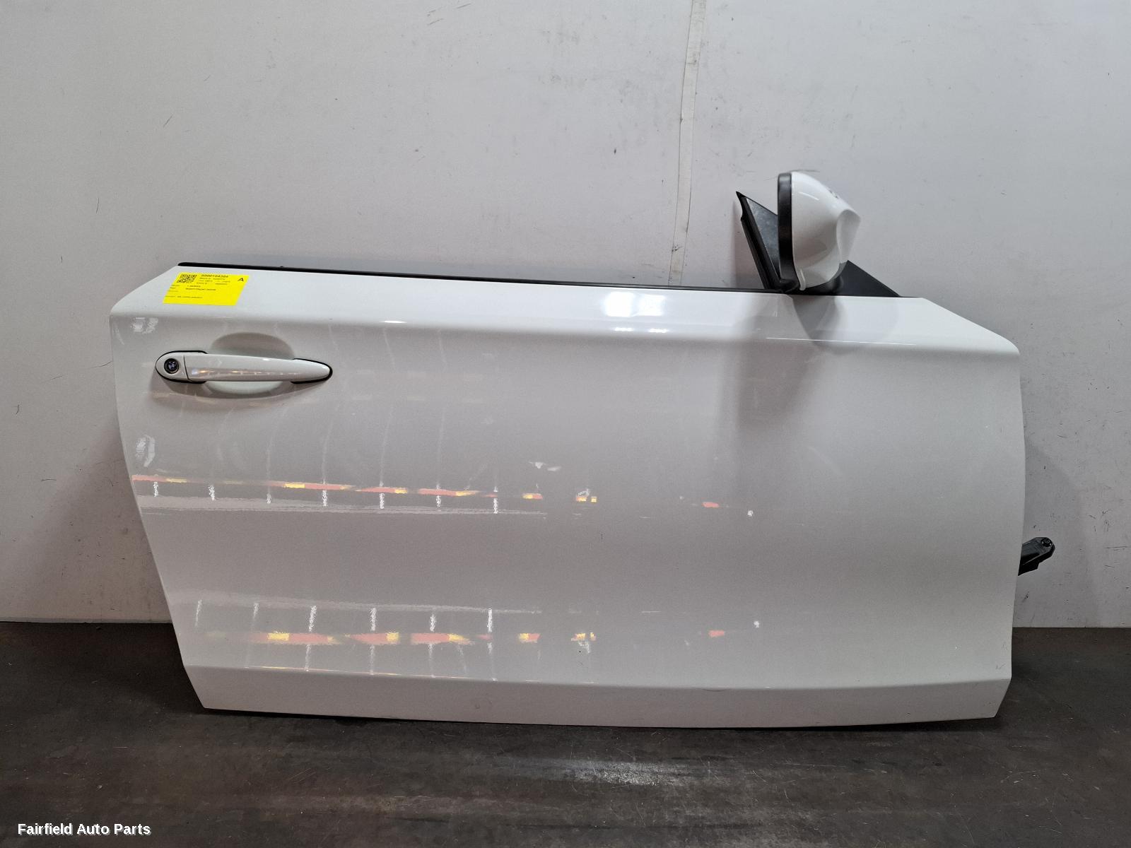 2008-2013 Bmw 1 Series Right Front Door