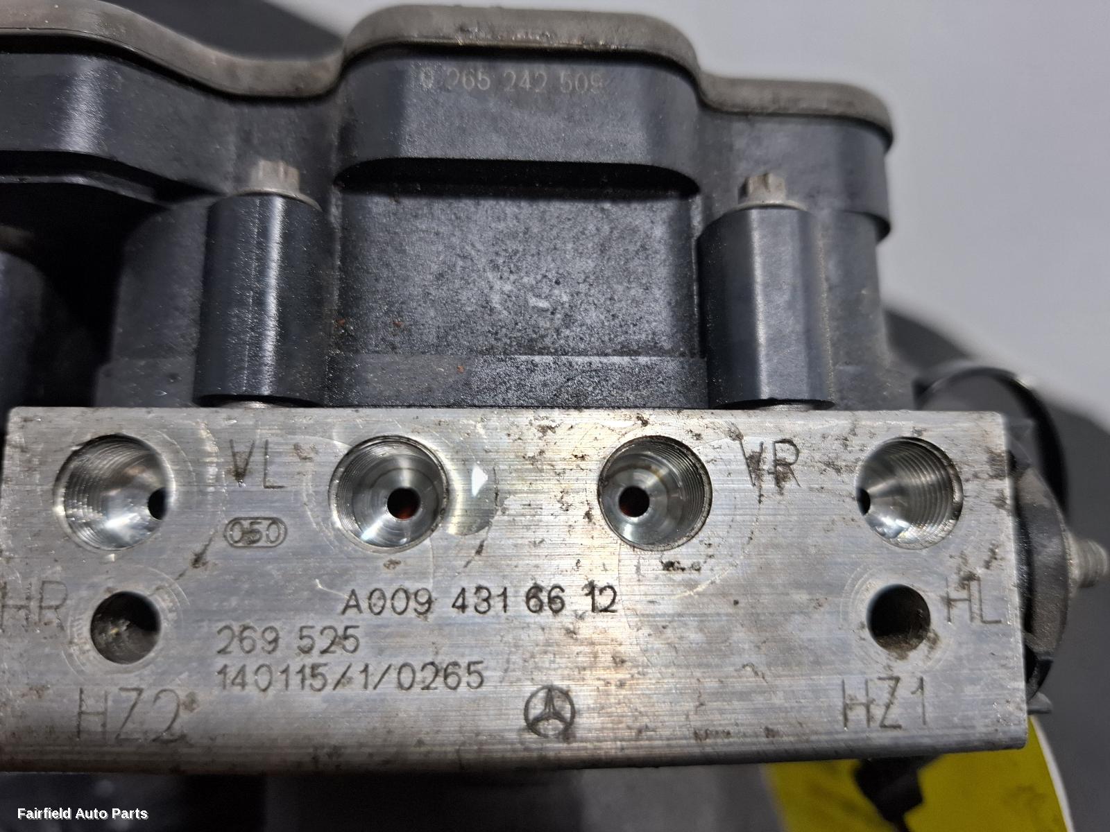 2012-2018 Mercedes A Class Abs Pump Modulator