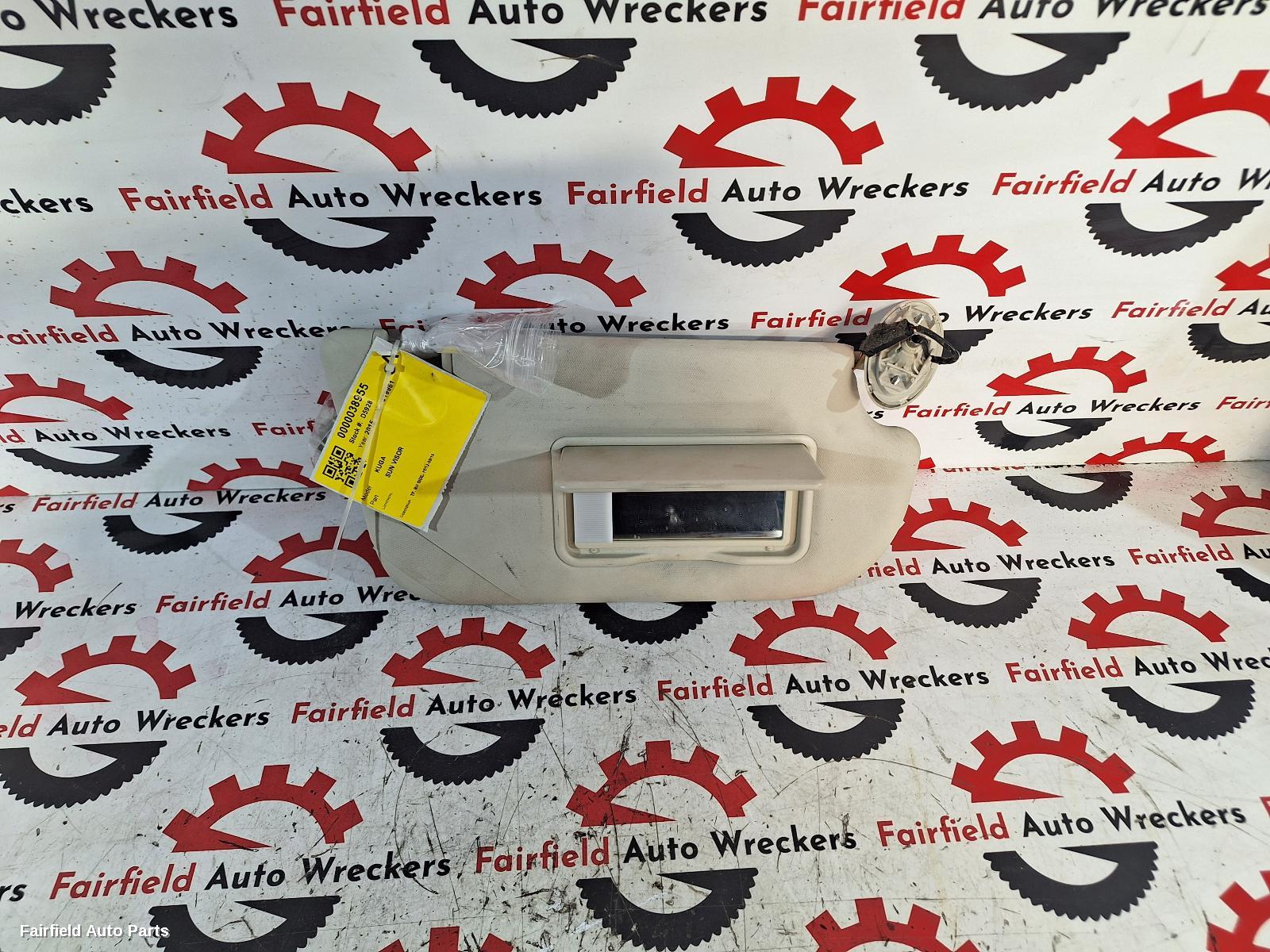 2012-2016 Ford Kuga Sunvisor