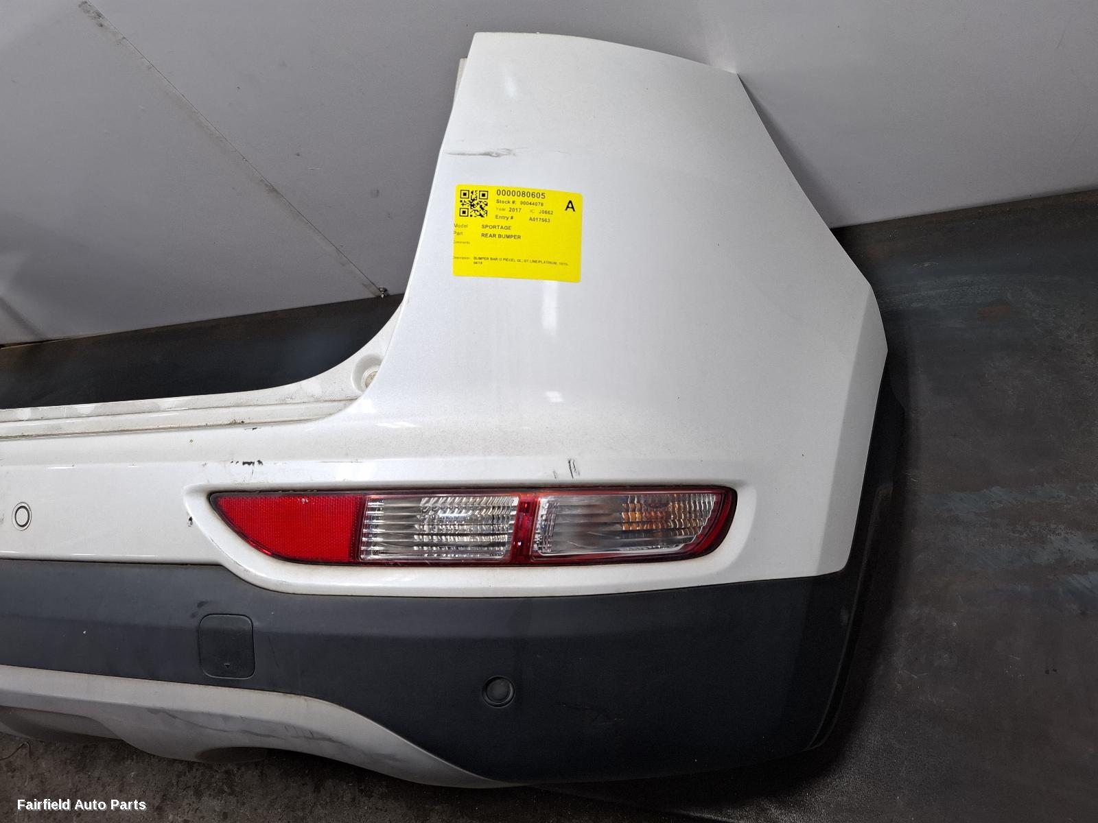 2015-2018 Kia Sportage Rear Bumper