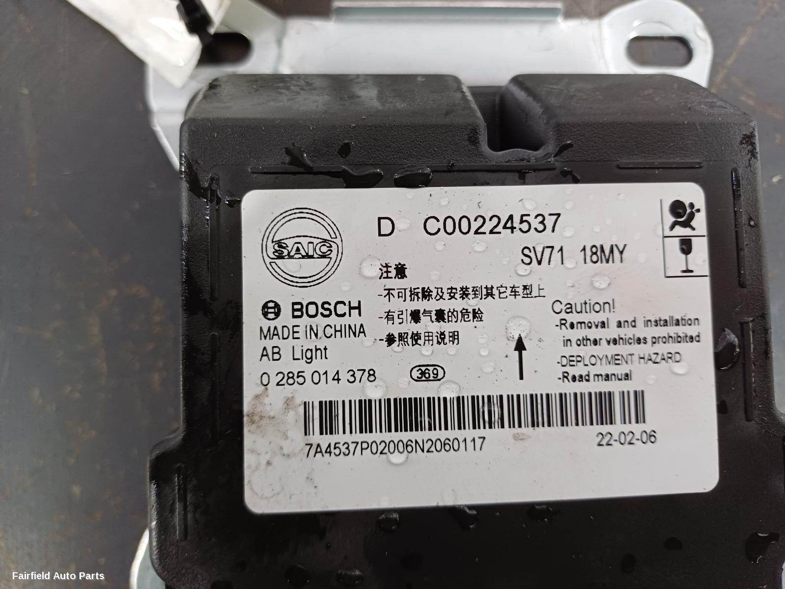 2015-2024 Ldv G10 Ecu