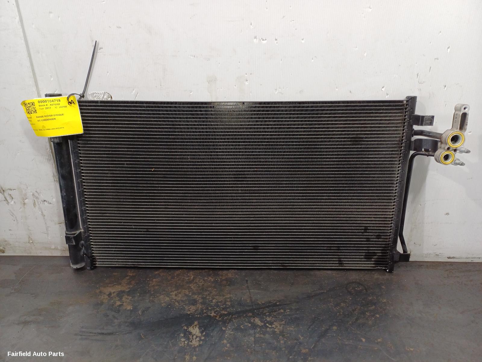 2015-2019 Land Rover Rangerover Evoque A C Condenser