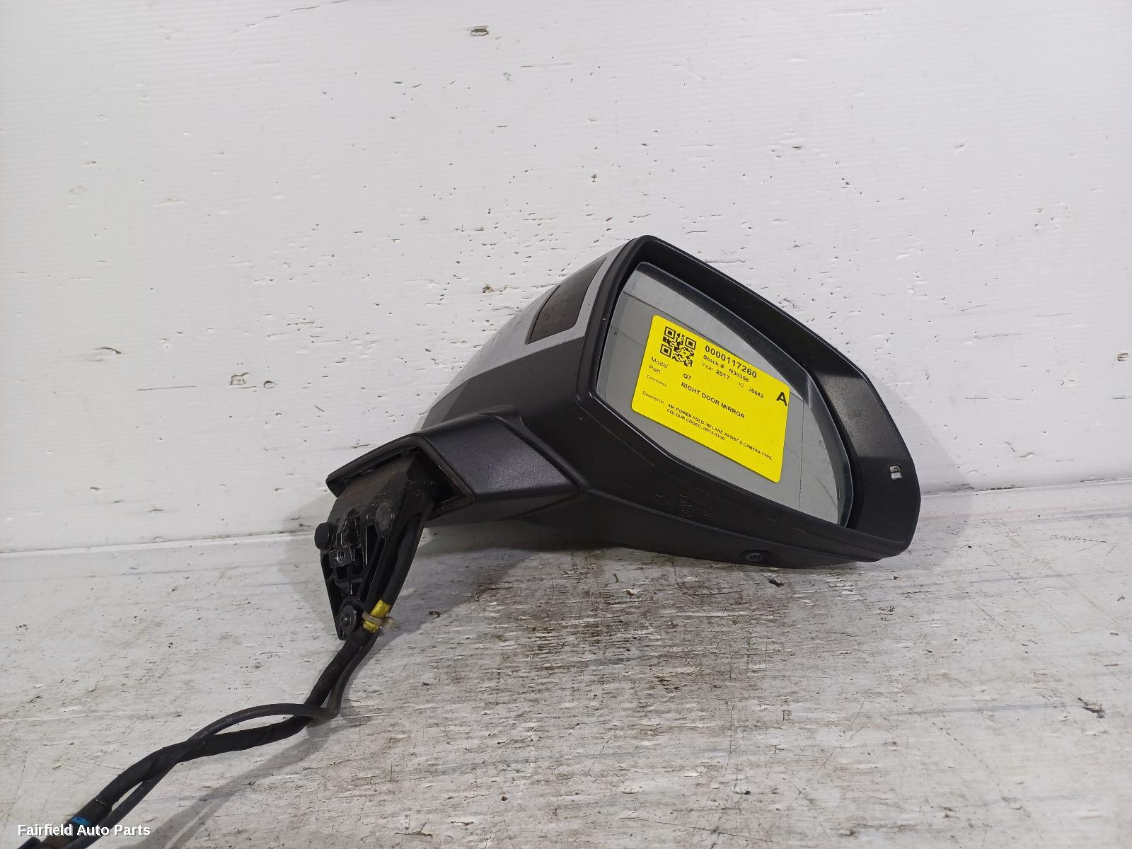 2015-2020 Audi Q7 Right Door Mirror