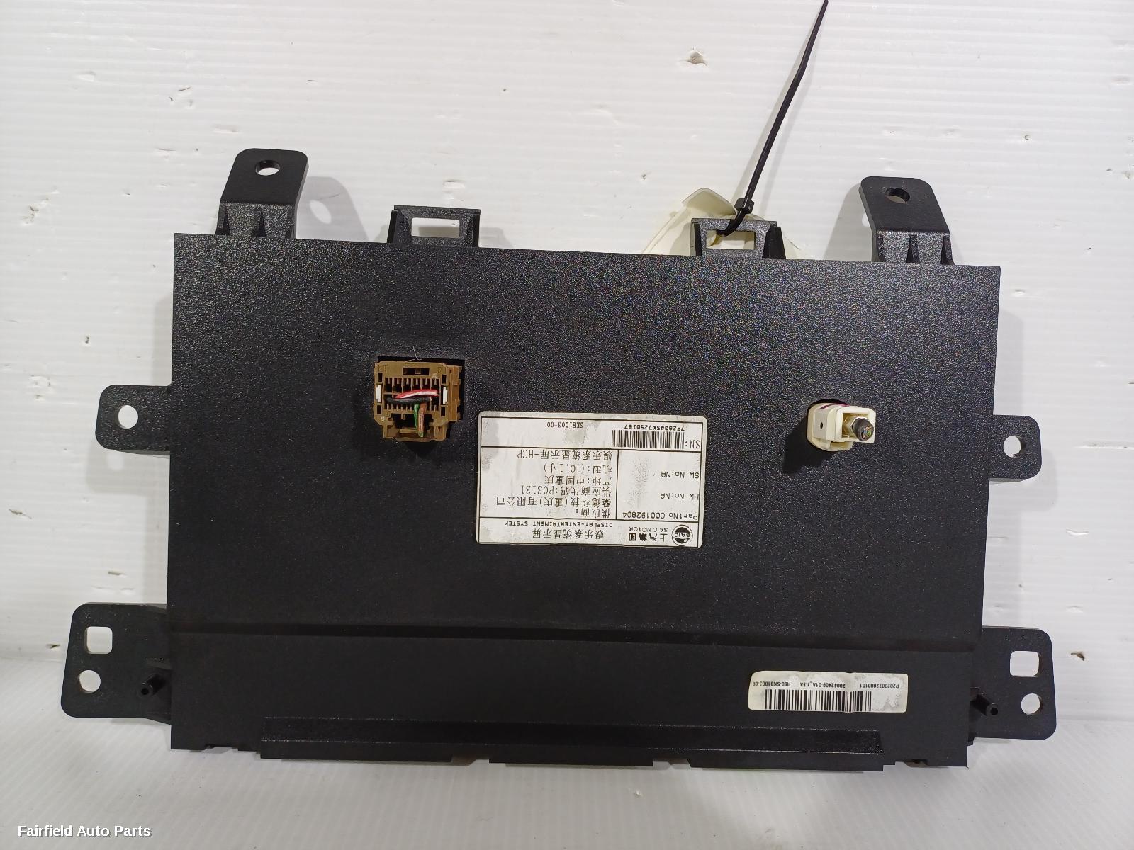 2017-2021 Ldv T60 Radio Cd Dvd Sat Tv