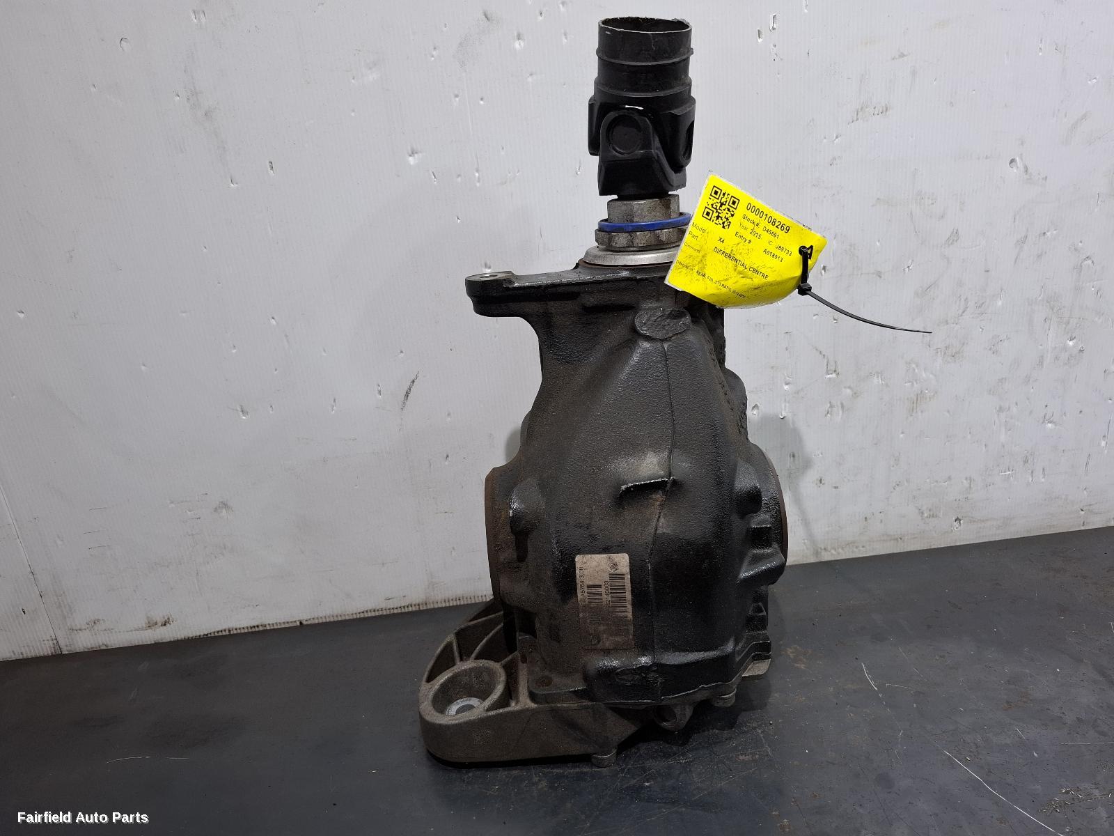 2014-2018 Bmw X4 Differential Centre
