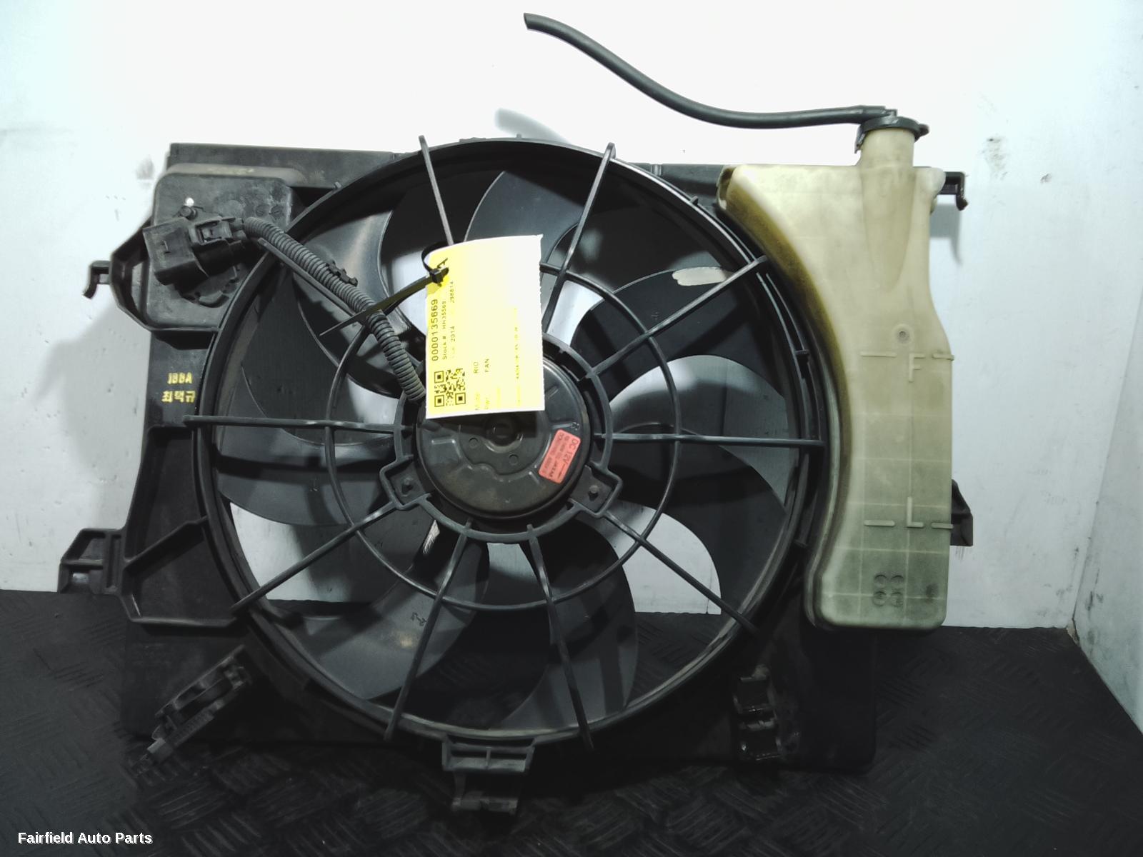 2011-2016 Kia Rio Fan