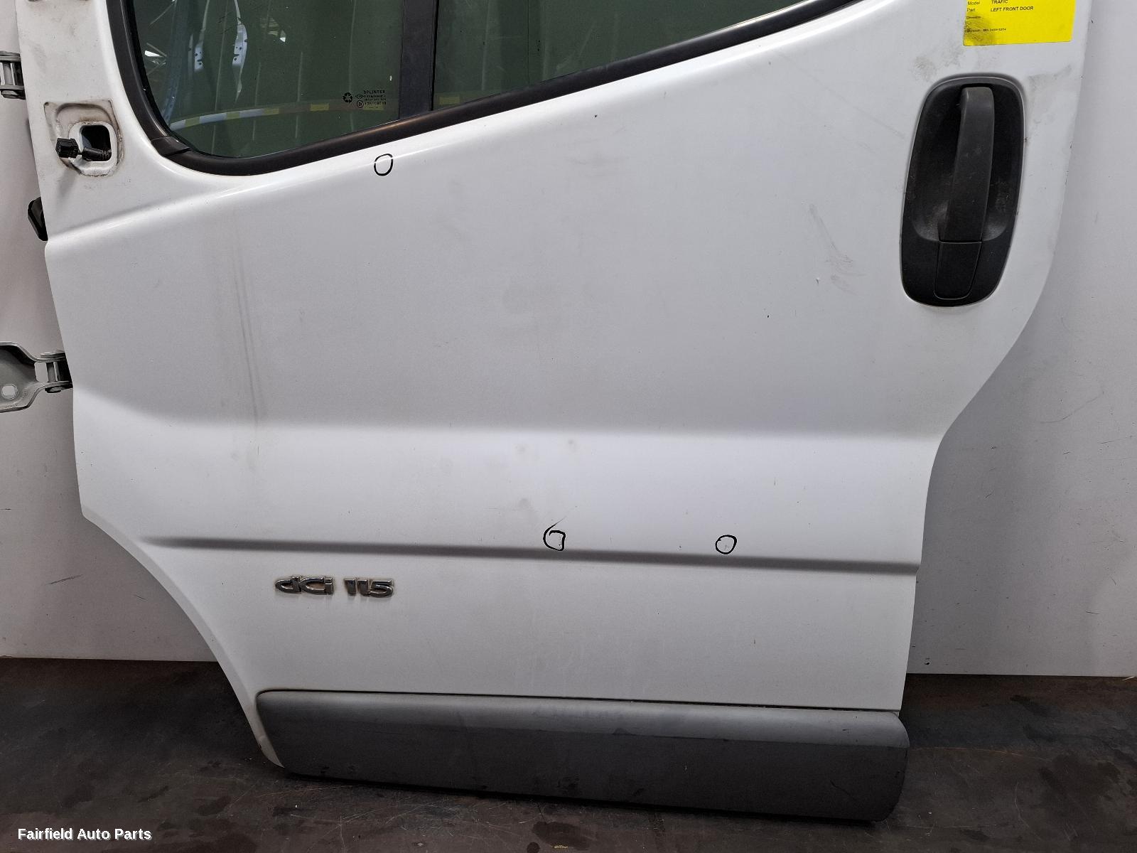 2004-2014 Renault Trafic Left Front Door