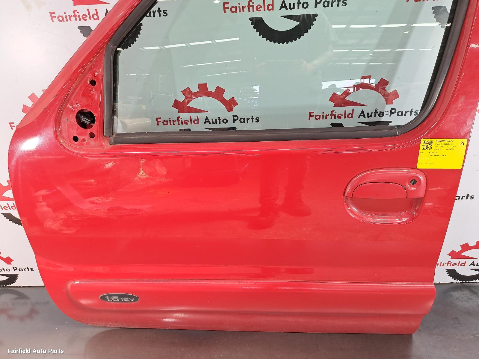 2004-2010 Renault Kangoo Left Front Door