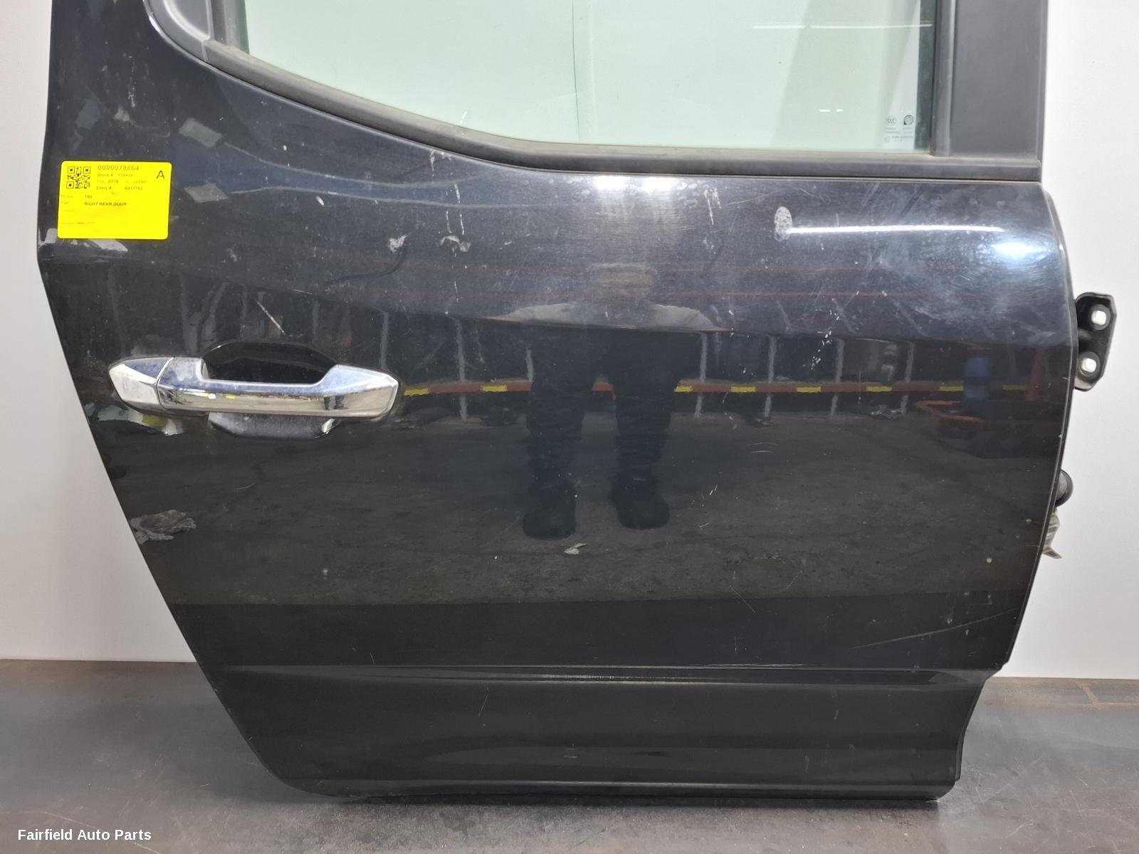 2017-2026 Ldv T60 Right Rear Door Sliding