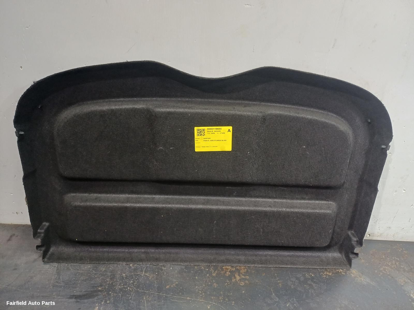 2013-2021 Nissan Qashqai Parcel Shelf Cargo Blind