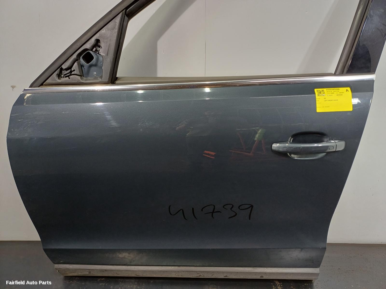 2008-2013 Audi Q5 Left Front Door