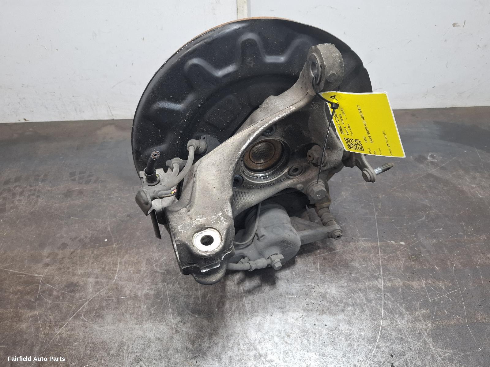 2012-2017 Volkswagen Golf Right Front Hub Assembly