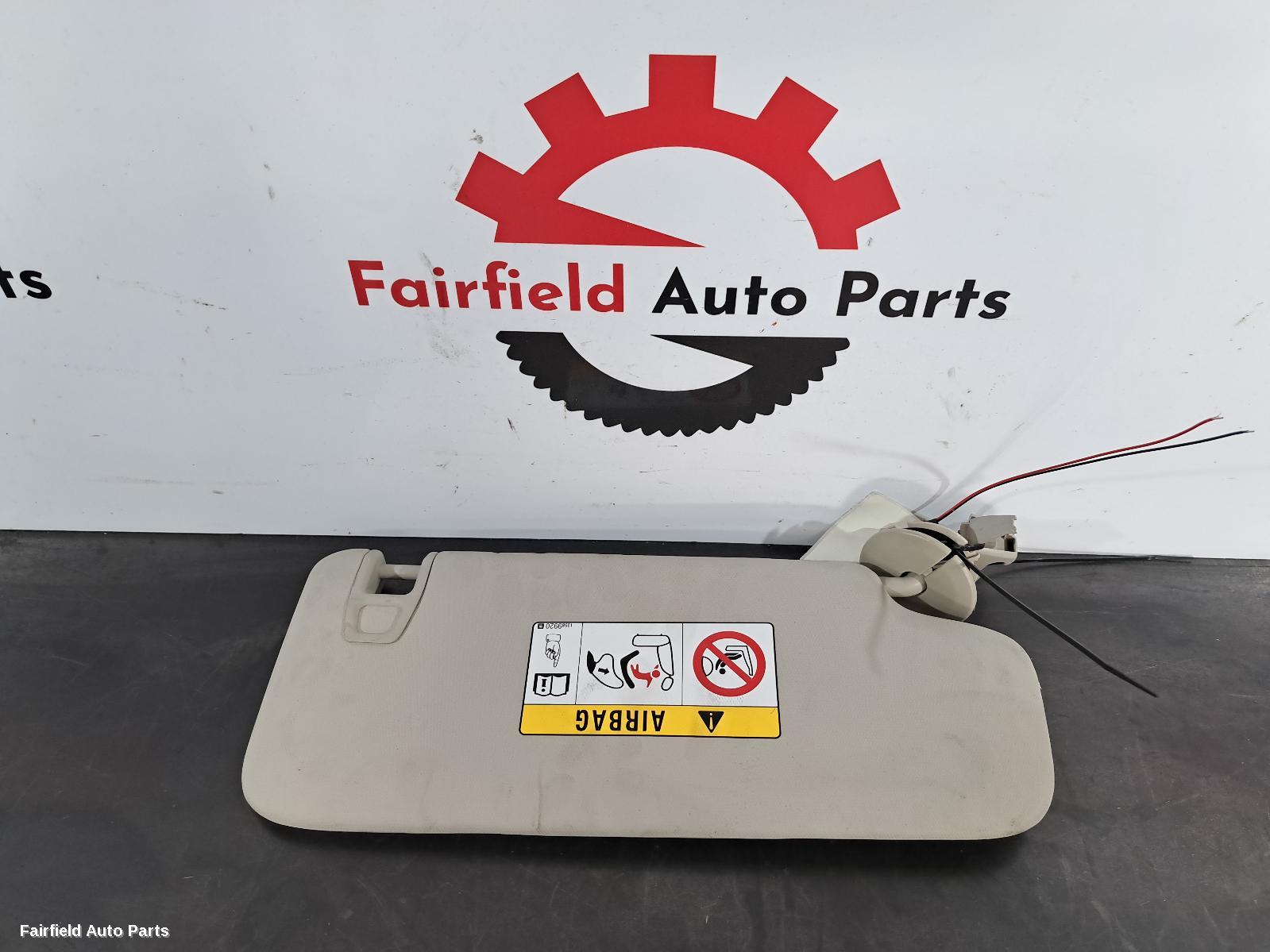 2017-2020 Holden Commodore Sunvisor