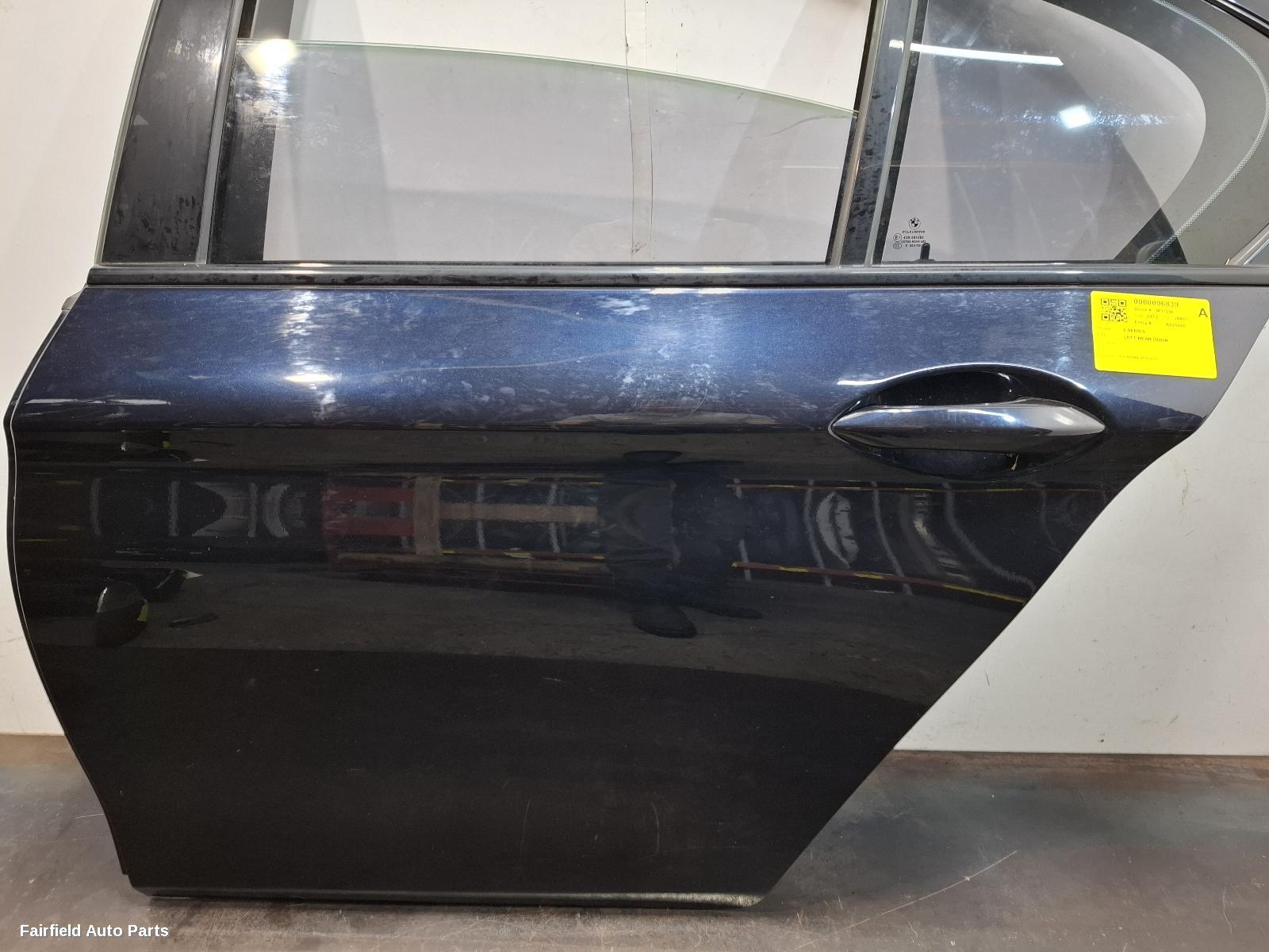 2010-2017 Bmw 5 Series Left Rear Door Sliding