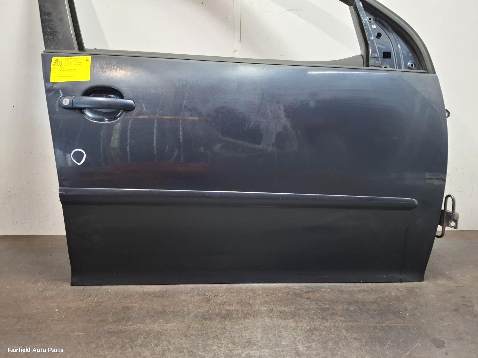 2004-2009 Volkswagen Golf Right Front Door