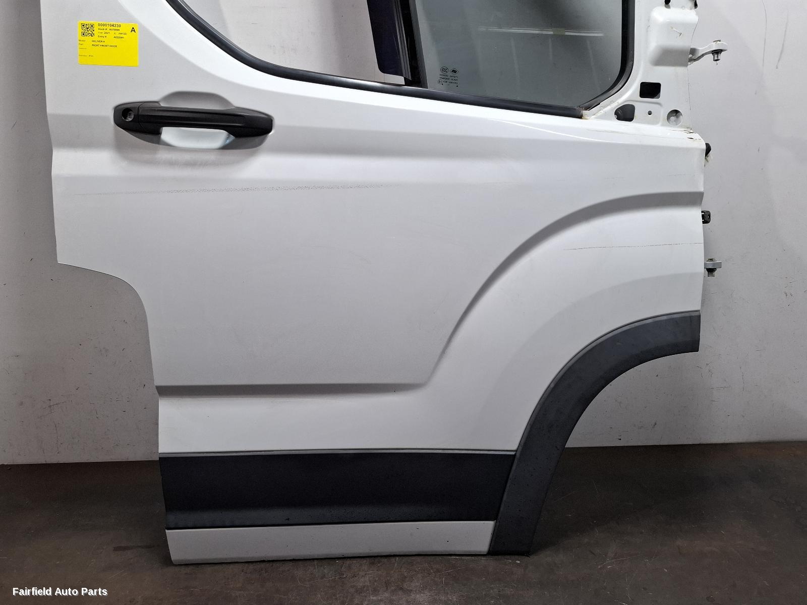 2020-2026 Ldv Deliver 9 Right Front Door