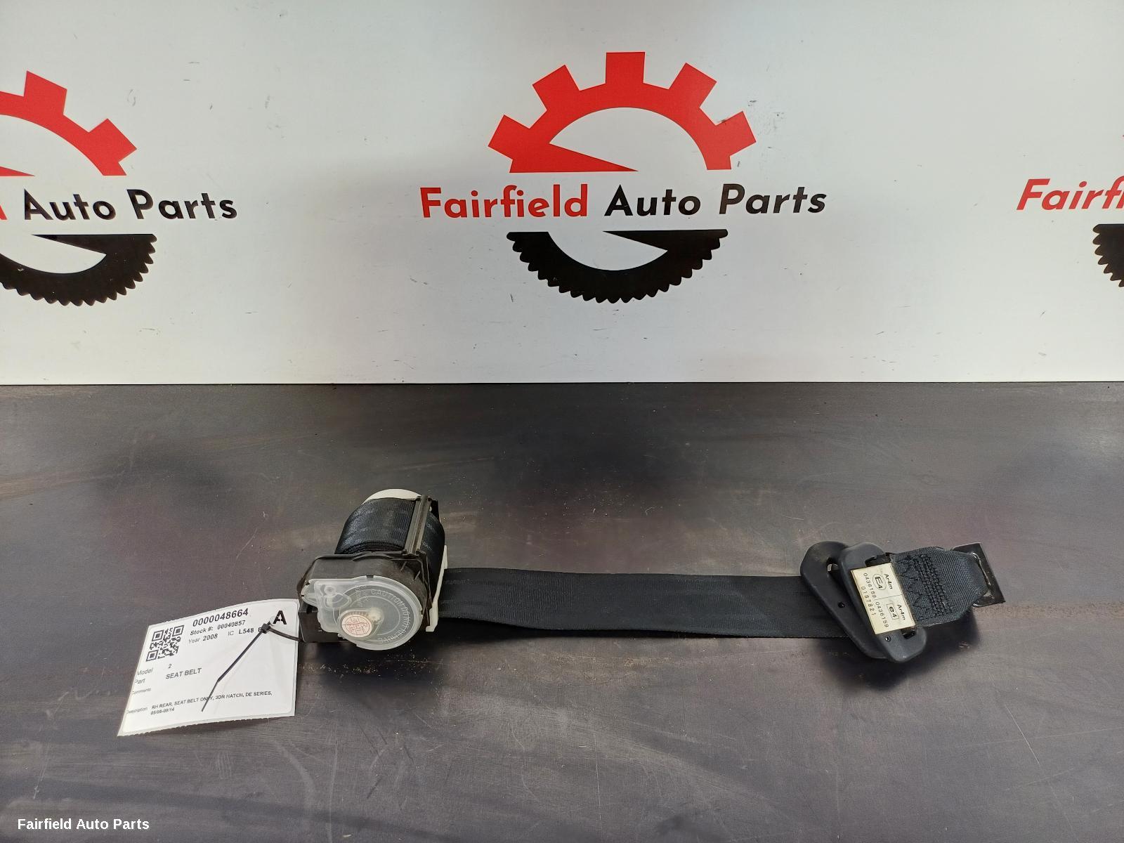 2008-2014 Mazda 2 Seatbelt Stalk