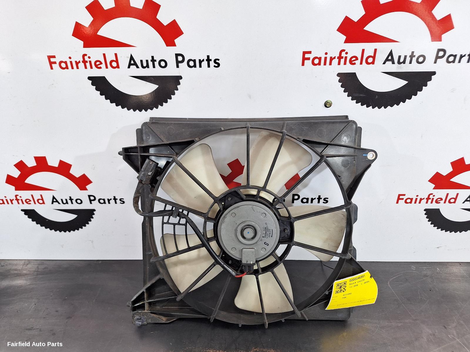 2008-2013 Honda Accord Fan