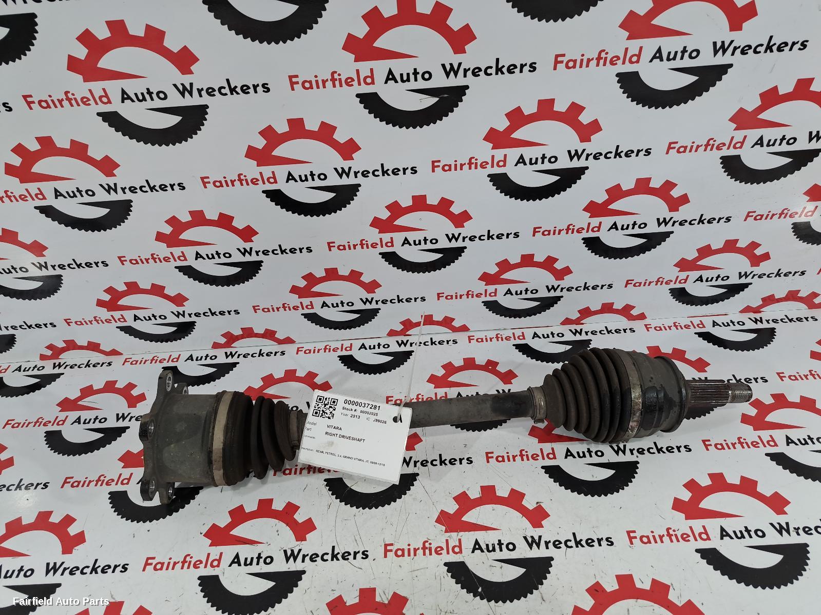 2008-2018 Suzuki Vitara Right Driveshaft