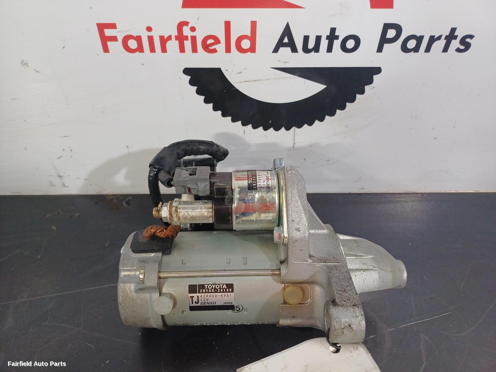 2018-2025 Toyota Rav4 Starter