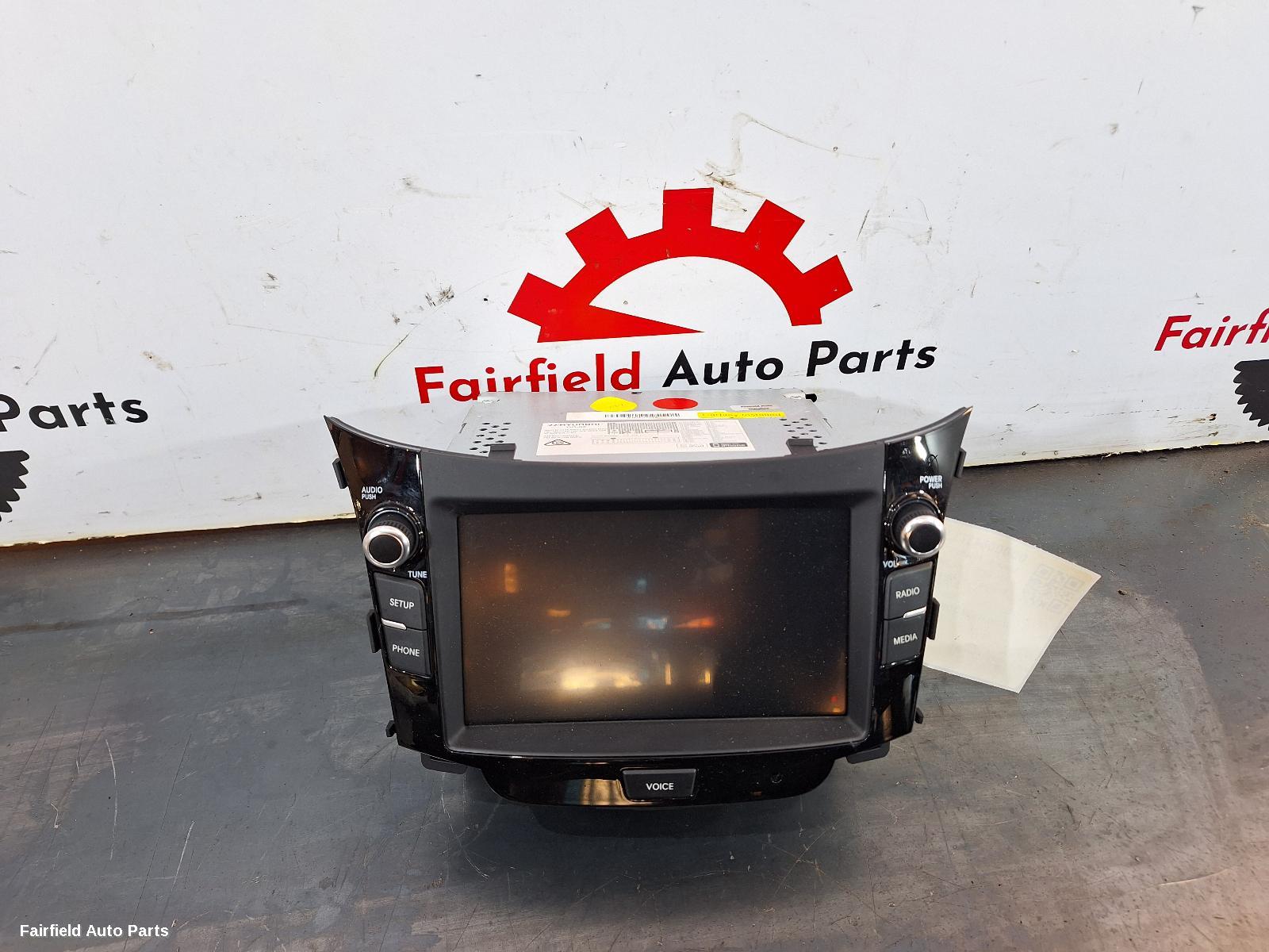 2015-2017 Hyundai I30 Radio Cd Dvd Sat Tv