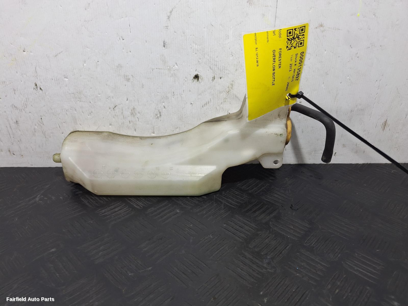 2012-2018 Subaru Forester Overflow Bottle