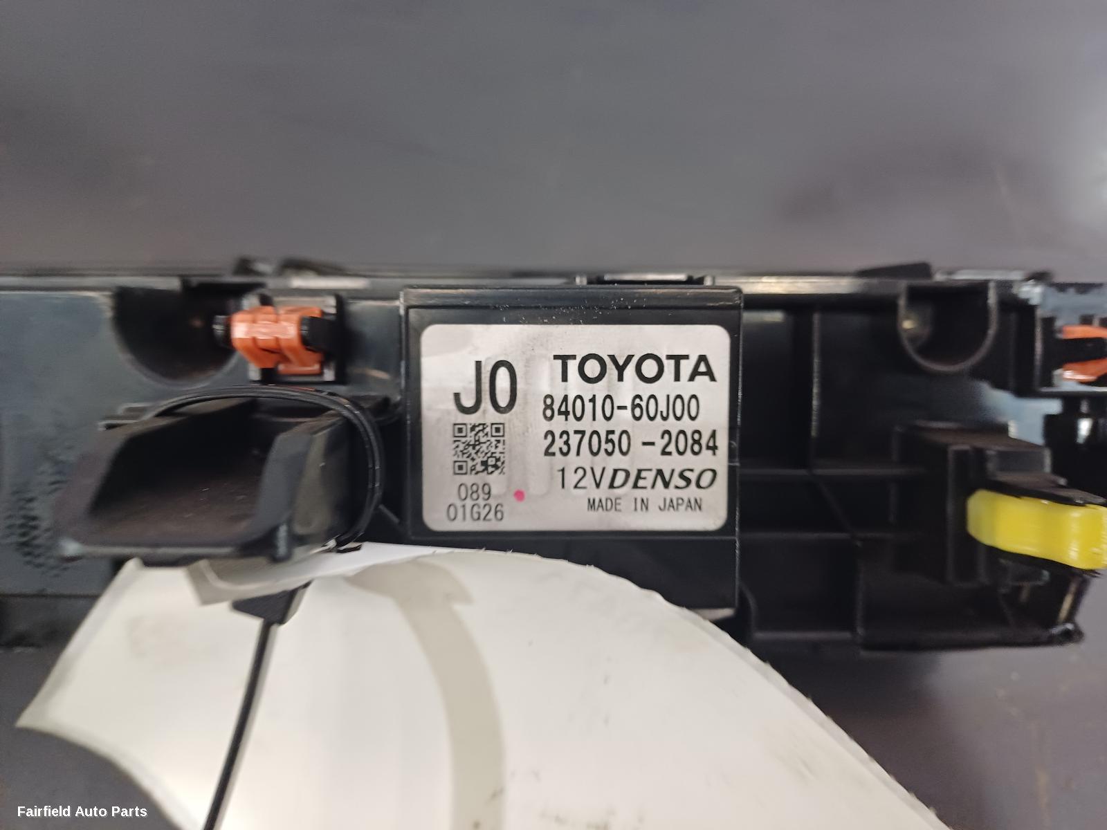 2017-2023 Toyota Prado Heater Ac Controls