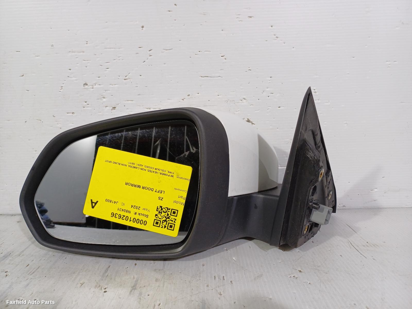 2017-2024 Mg Zs Left Door Mirror