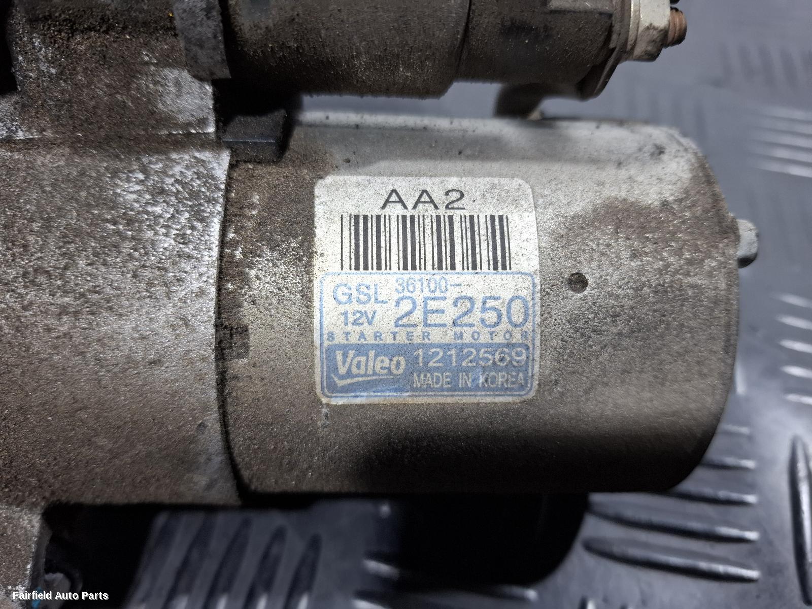 2012-2017 Hyundai I30 Starter
