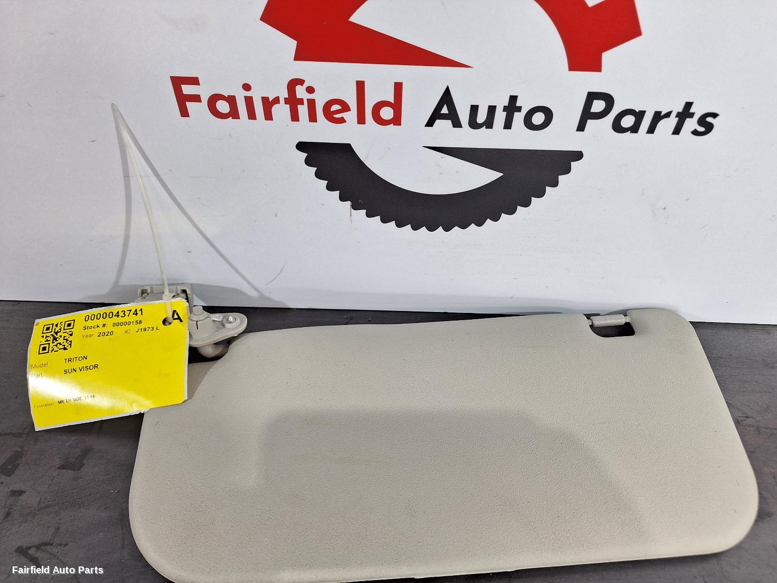 2018-2023 Mitsubishi Triton Sunvisor