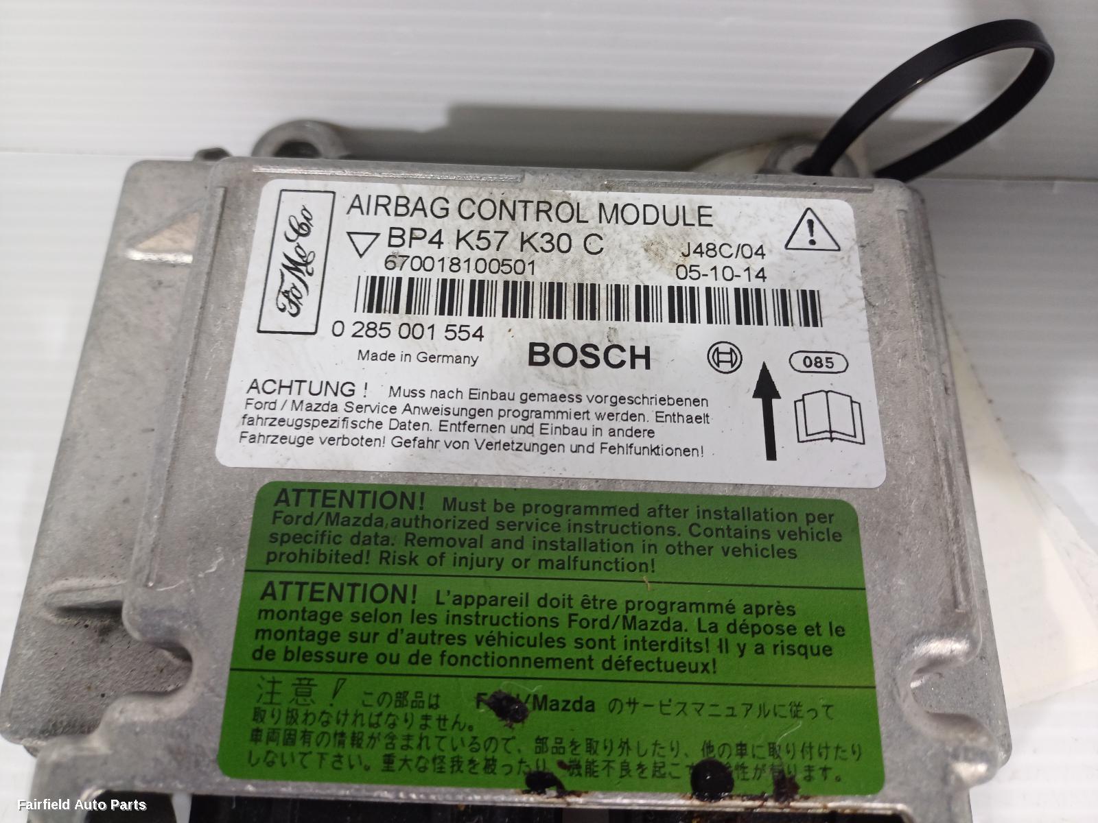 2003-2009 Mazda 3 Airbag Module Sensor