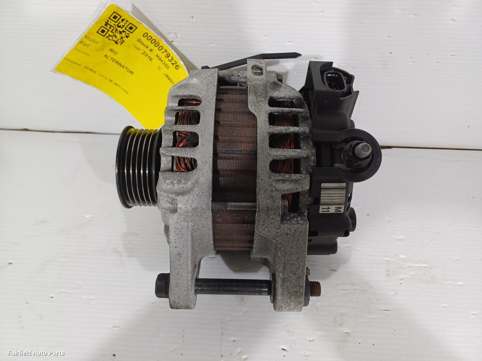 2011-2016 Kia Rio Alternator
