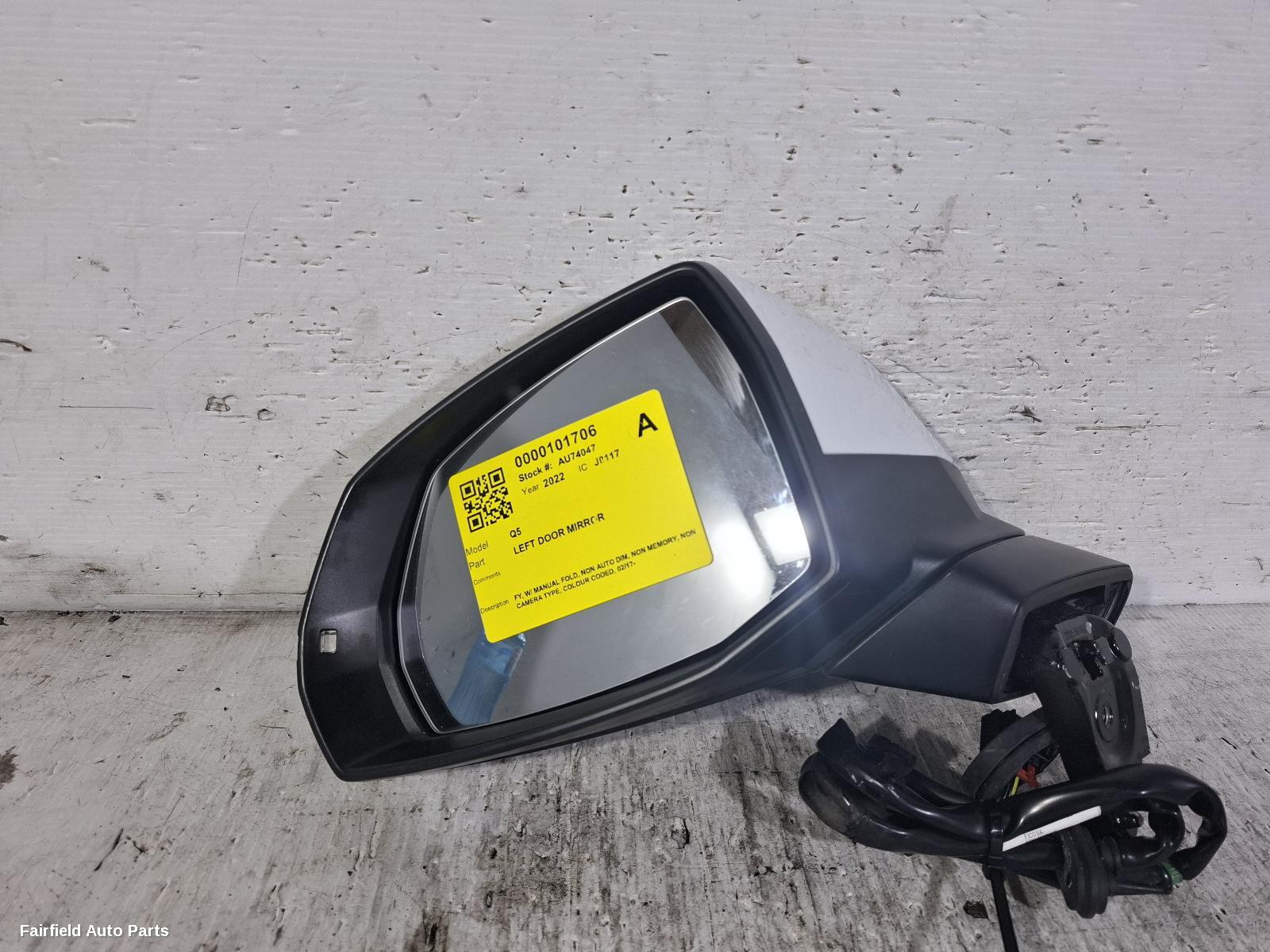 2017-2025 Audi Q5 Left Door Mirror