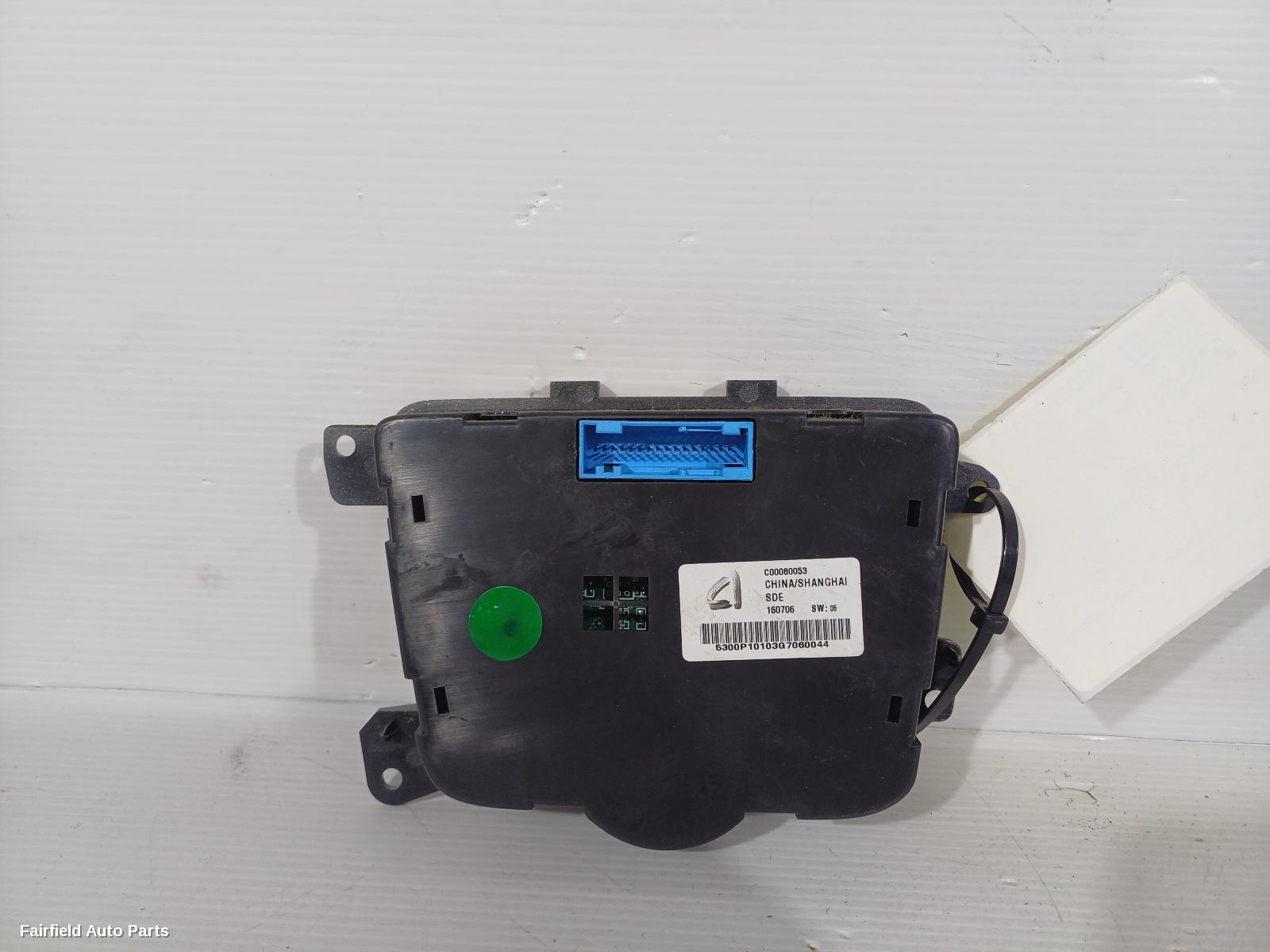 2015-2024 Ldv G10 Heater Ac Controls