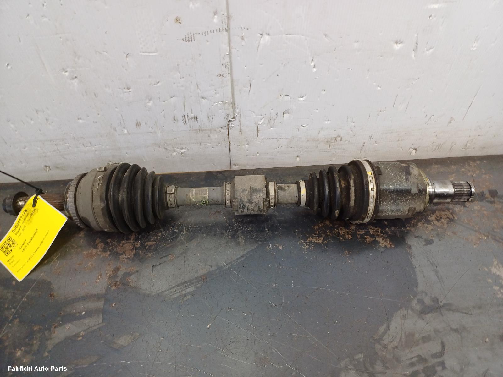 2011-2017 Toyota Camry Left Driveshaft