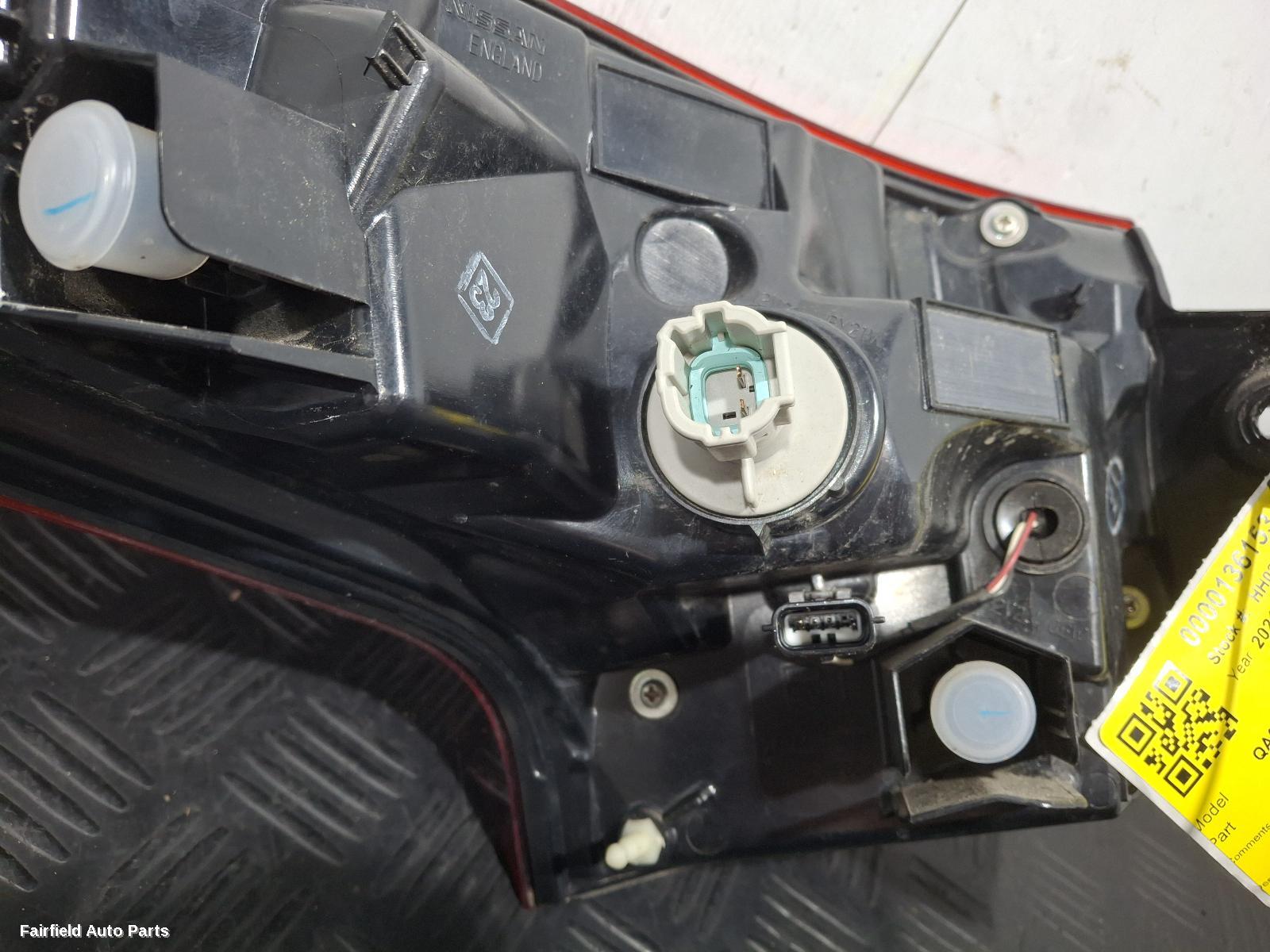 2017-2021 Nissan Qashqai Right Taillight